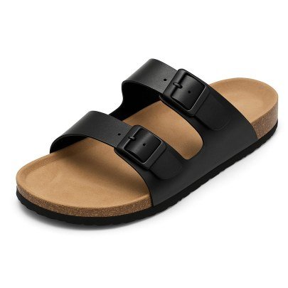 LeeRooy Lightweight Comfortable Indoor Outdoor Daily Use Casual Slides Slippers Sandals