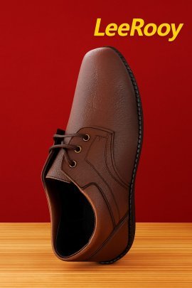 LeeRooy Stylish Mens Formal & Casual Leather Shoe 