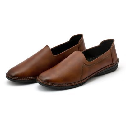 Stylish Men s Jutti   Loaffer Shoe Black Brown Ten