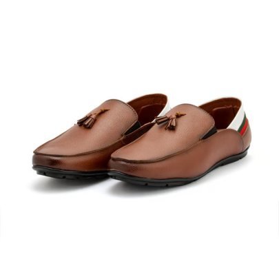 Stylish Mens Loaffer Shoe Black Brown Ten