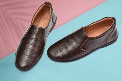 Stylish Mens Loaffer Shoe Black Brown Ten